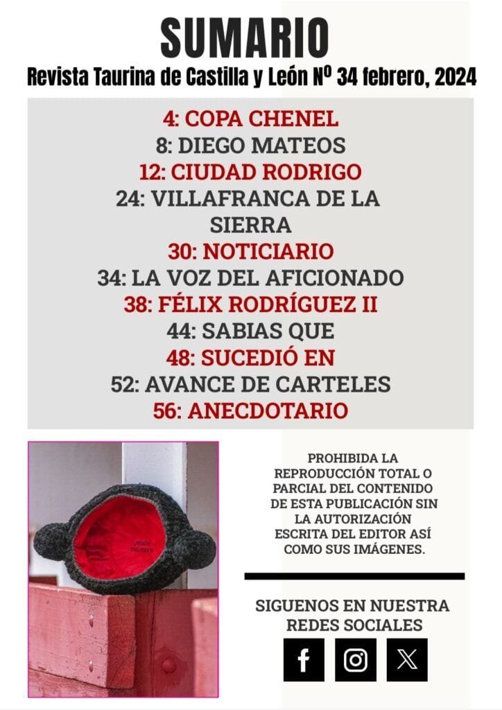 sumario no34 EL TOREO CASTELLANO