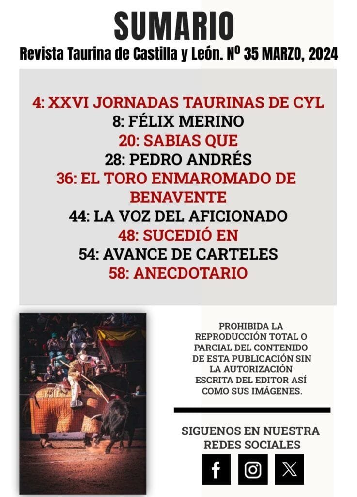 sumario no35 EL TOREO CASTELLANO