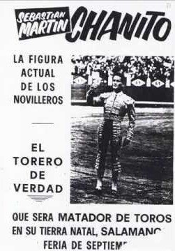 CHANITO: Un Torero que Marcó su Época 4 Cartel promocional de Chanito novillero