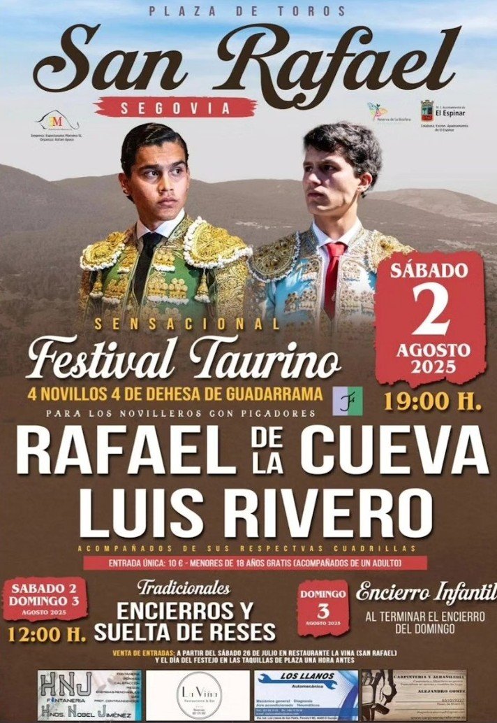 Carteles de Tafalla y San Rafael 2025 8 carteles de tafalla y san rafael 2025