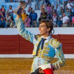 Triunfo de el novillero salmantino Julio Norte en el Circuito de Andalucía.