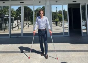 El alta de Alberto Durán tras su ingreso