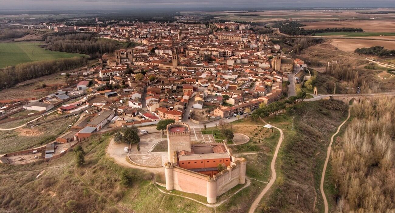 revista digital taurina 10 Vista aérea de la localidad de Arévalo.