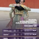 Clasificación de los toreros salmantinos para las semifinales de la Copa Chenel.
