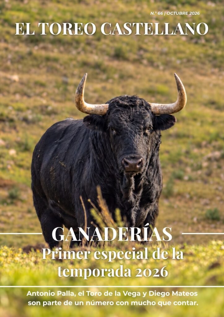 Portada de El Toreo Castellano nº 66 de octubre de 2026, dedicada al especial Ganaderías 2026
